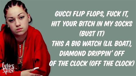 gucci fleep flops|Bhad Bhabie – Gucci Flip Flops Lyrics .